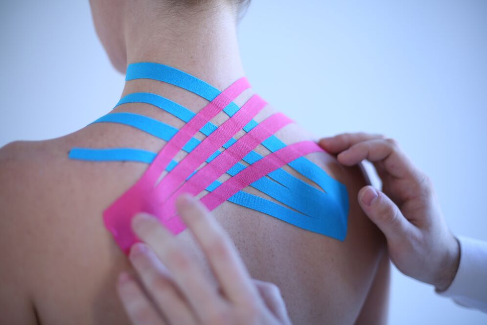 Kinesiotaping fir Spinal Osteochondrose